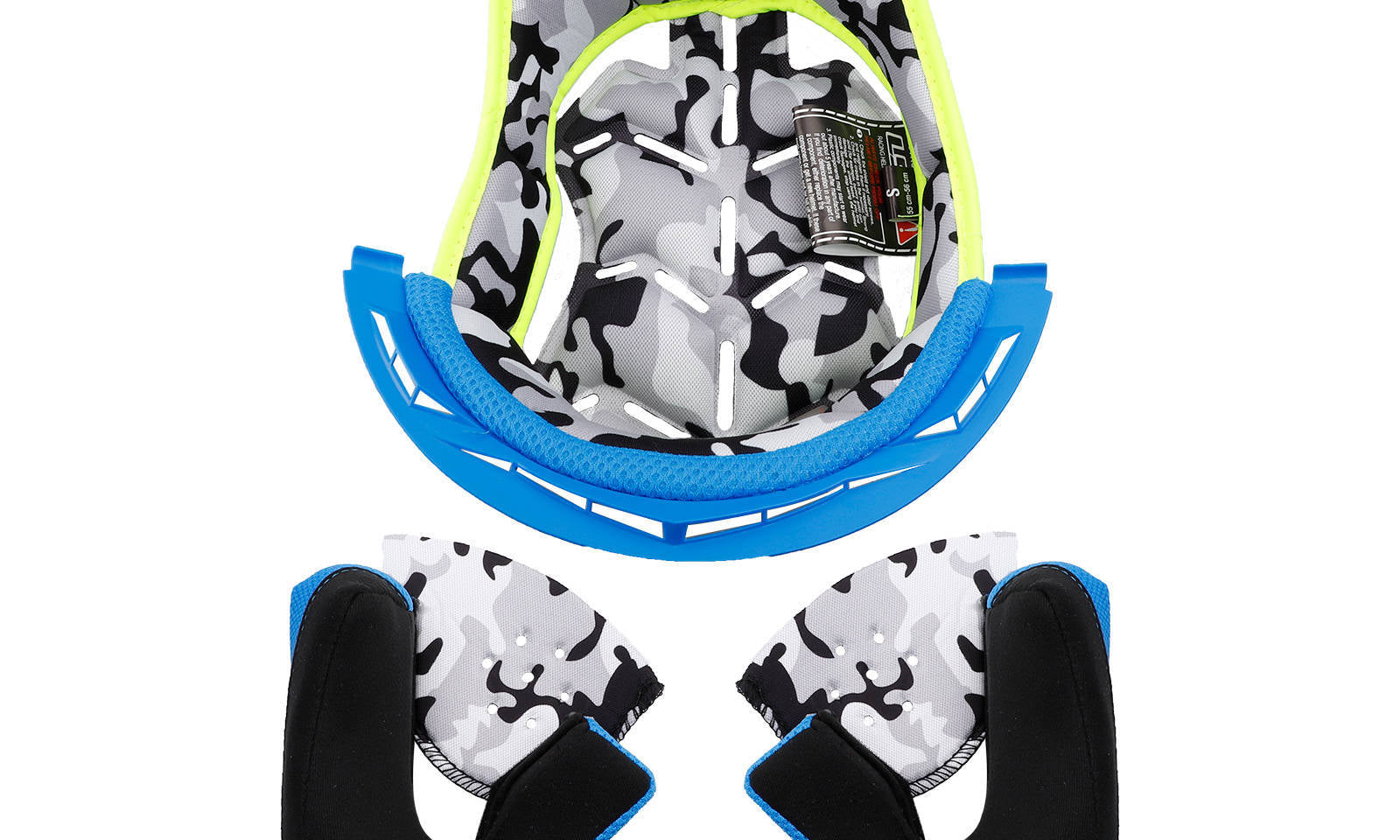 LS2 MX437 Fast Evo Liner - Blue