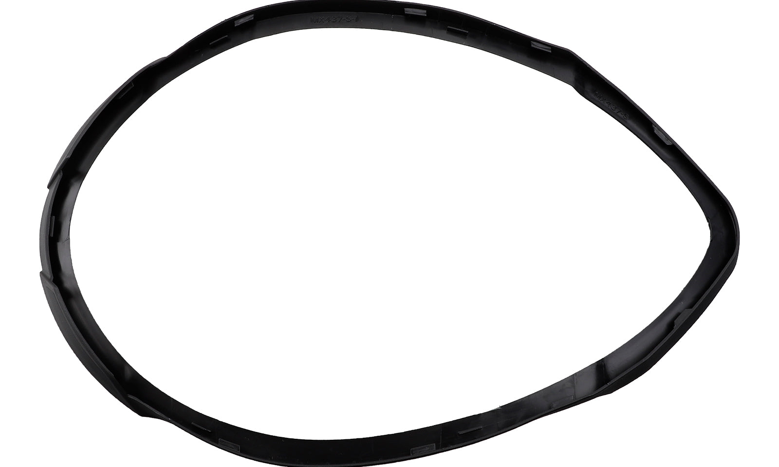 LS2 MX437 Fast Evo Bezel Down - Black (XL-3XL)