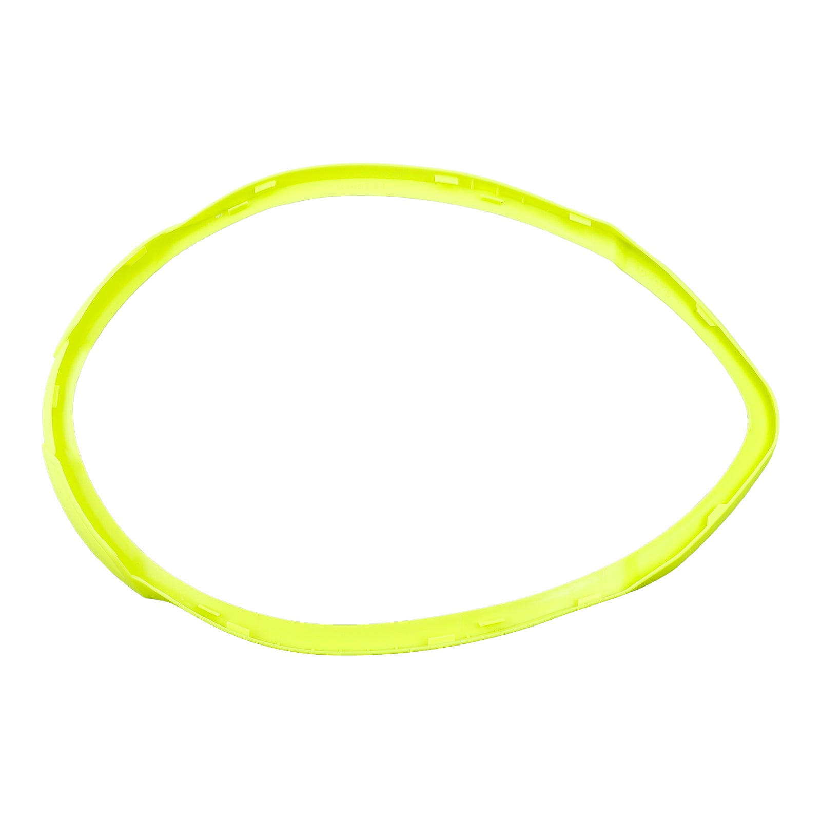 LS2 MX437 Fast Evo Bezel Down Hi-Viz Yellow (M-L)