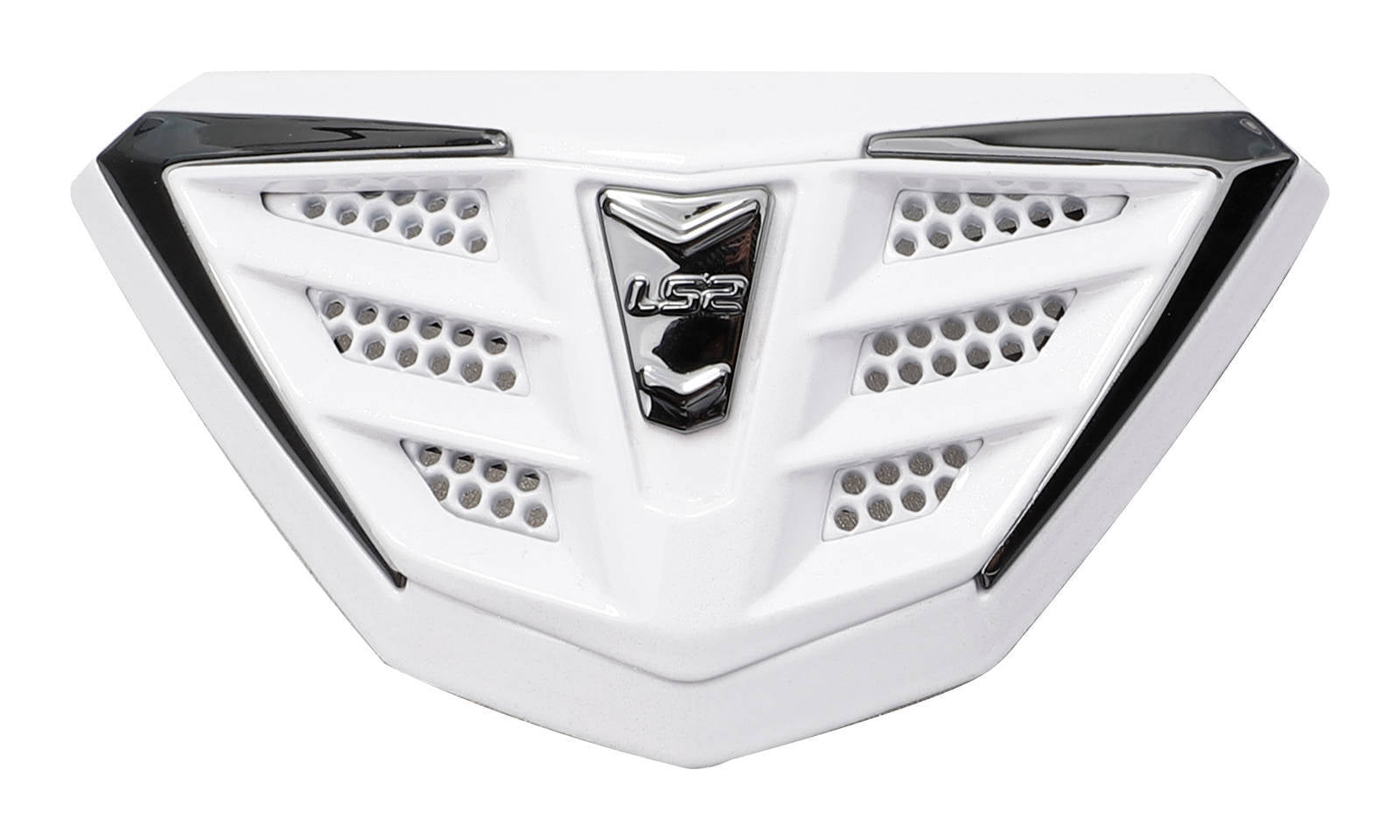 LS2 FF900 Valiant II Air Vent Chin - Gloss White