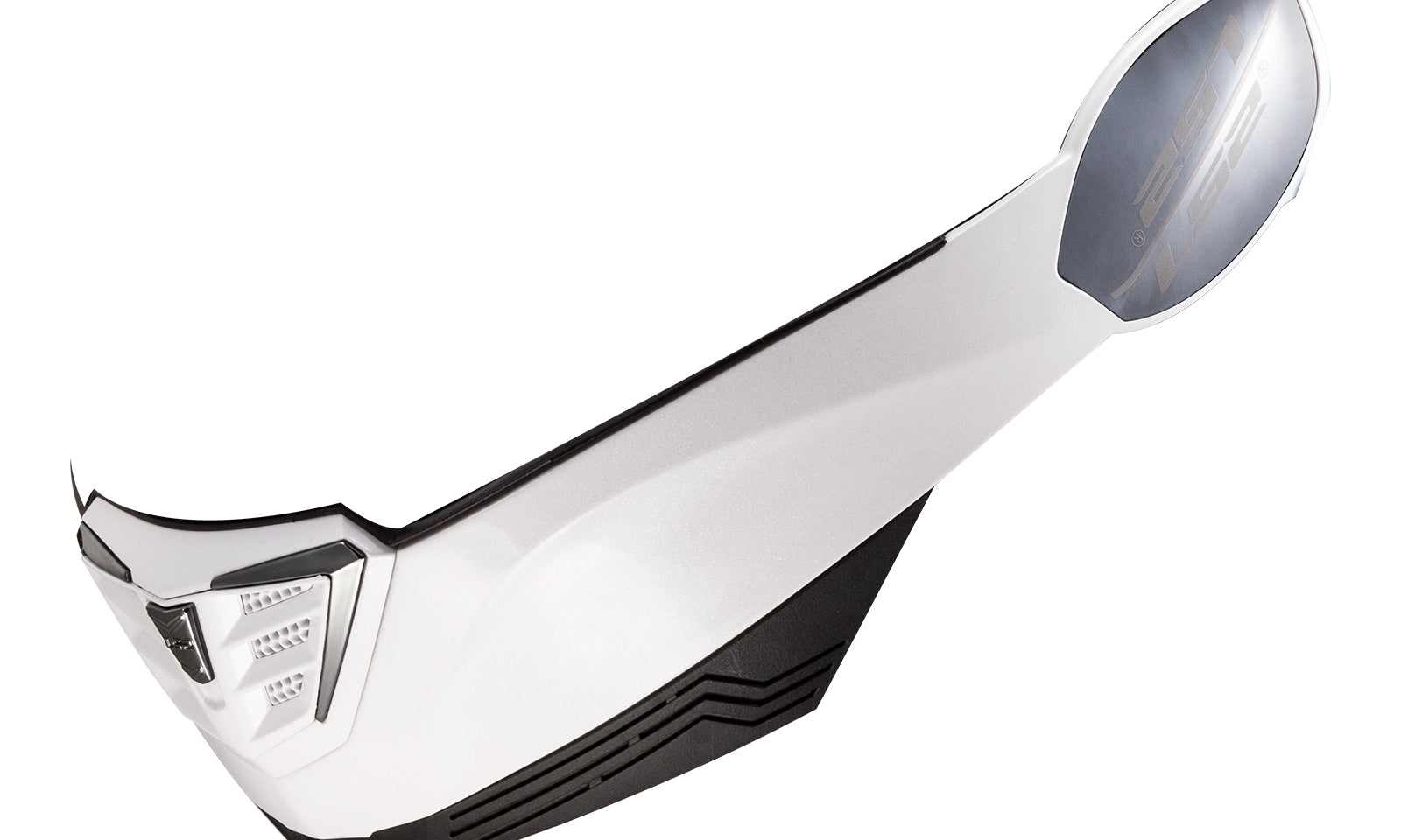 LS2 FF900 Valiant II Chin Bar - Gloss White