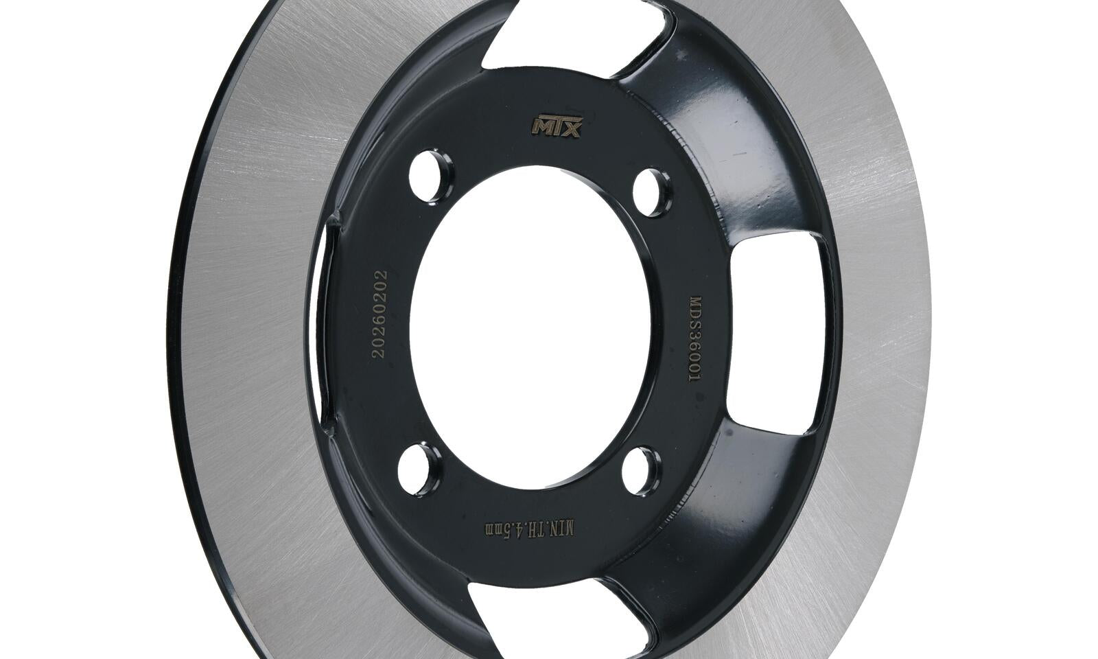 MTX Brake Disc Solid Type Front
