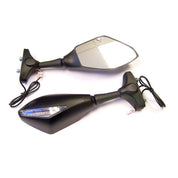 Whites Mirror Universal Fairing Mount with LED (Pair)