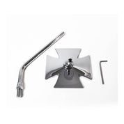 Whites Mirror - Maltese Cross 10mm Fitting