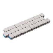 Motion Pro Wheel Weights - Silver 1/8oz. (18oz. Box) - Steel