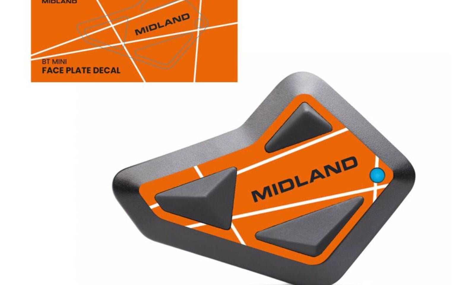 Midland Style Cover Orange Racing - BT Mini