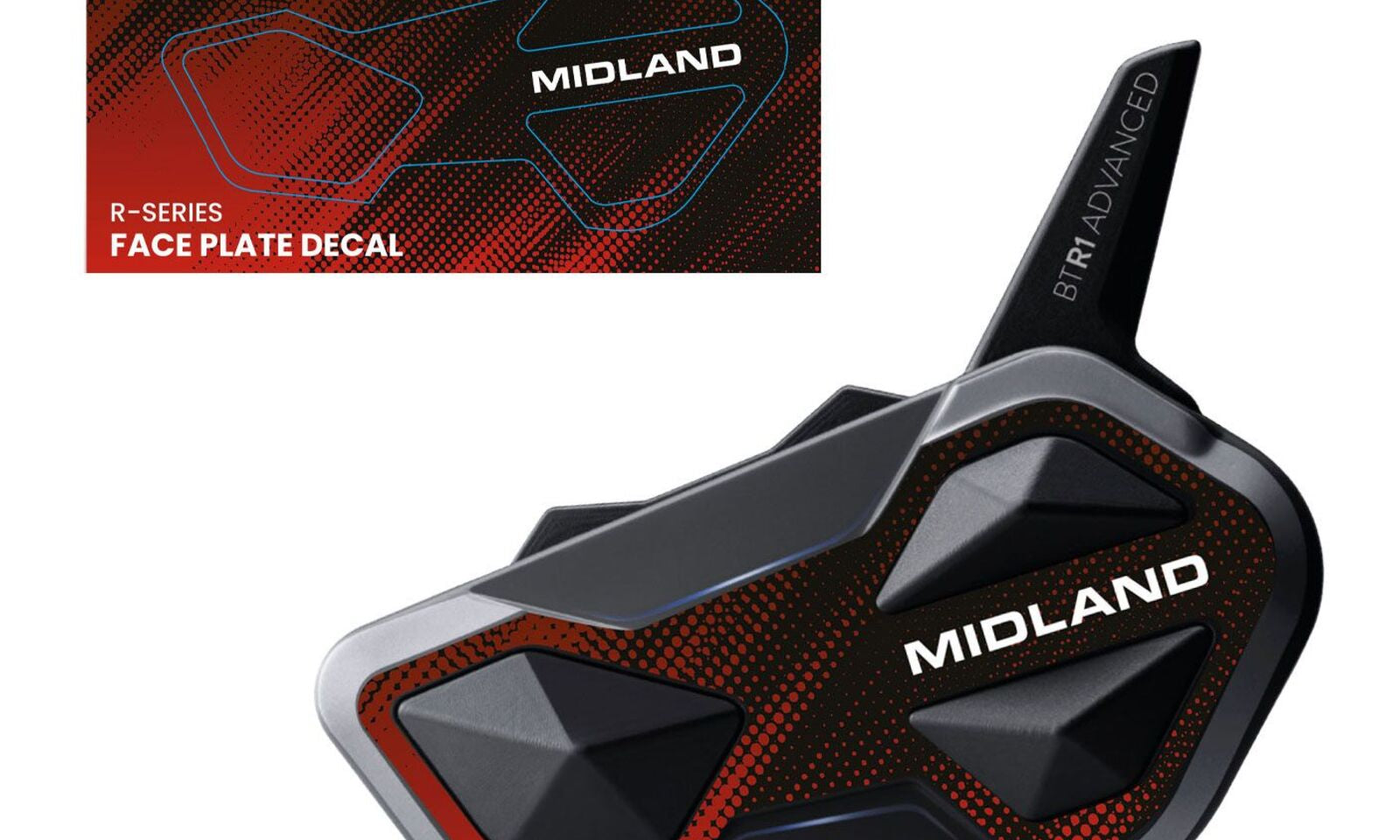 Midland Style Cover Red Neon - R Series