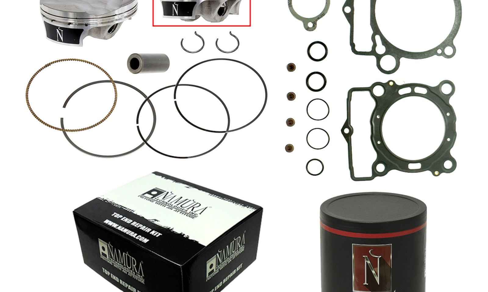 Namura Top End Rebuild Kit - 77.96mm (Standard)