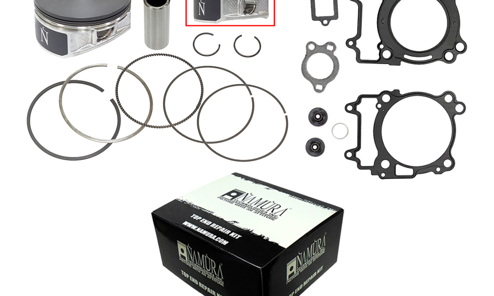 Namura Top End Rebuild Kit - 92.96mm (+0.01)
