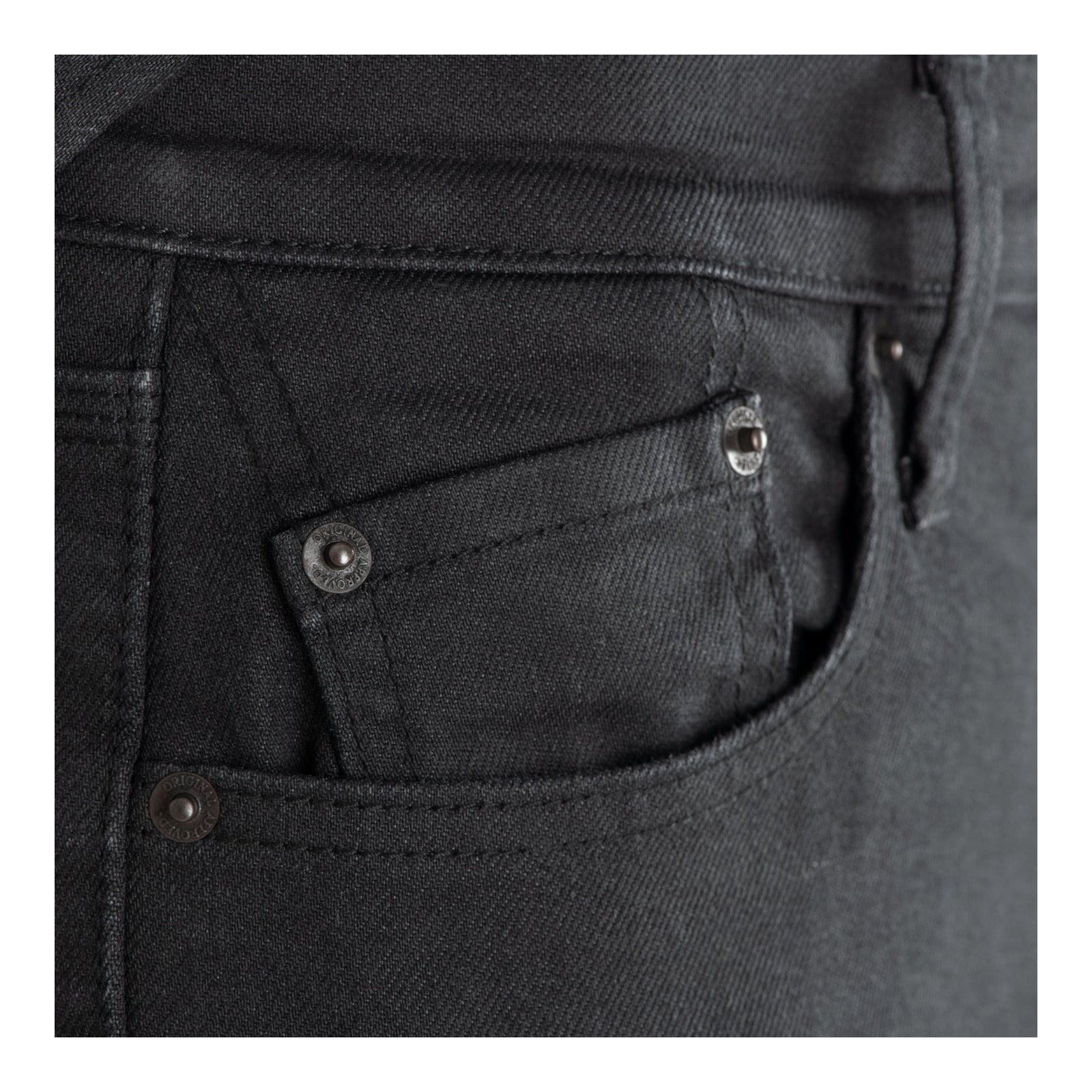 Oxford Original CE AA Armourlite Slim Jeans - Black (Extra Long - 36)
