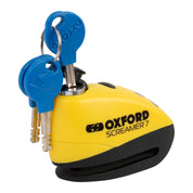 Oxford Screamer 100dB Alarm Disc Lock - Chrome / Black