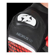 Oxford Nexus 1.0 Leather Men's Jacket - Black / Red