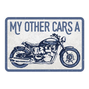 Oxford Garage Metal Sign: My Other Car’s A