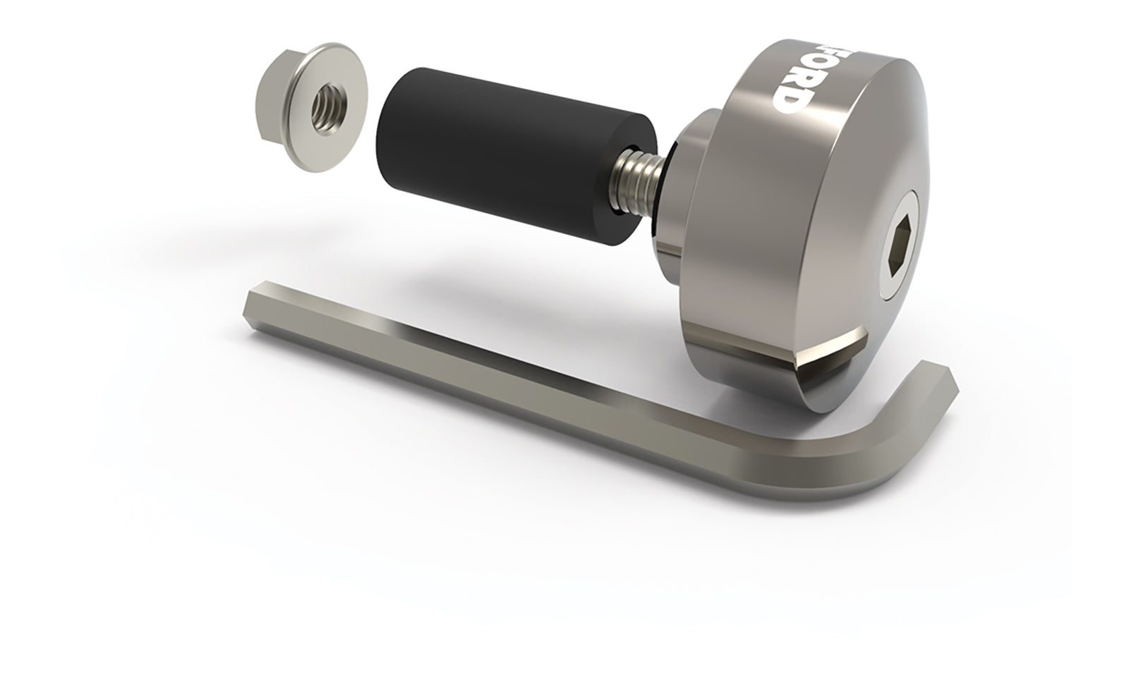Oxford Handlebar Bar Ends - Sil