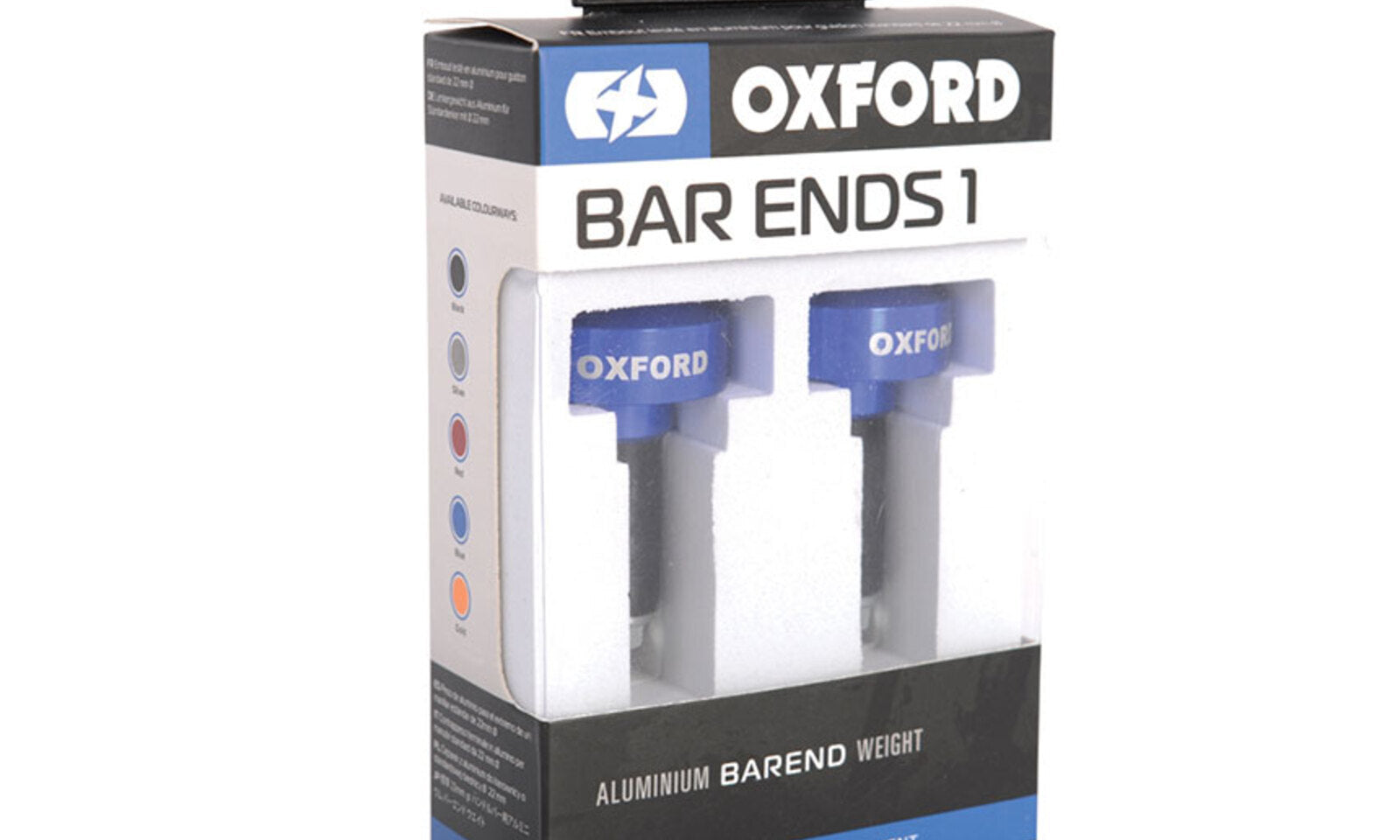 Oxford Handlebar Bar Ends - Blue