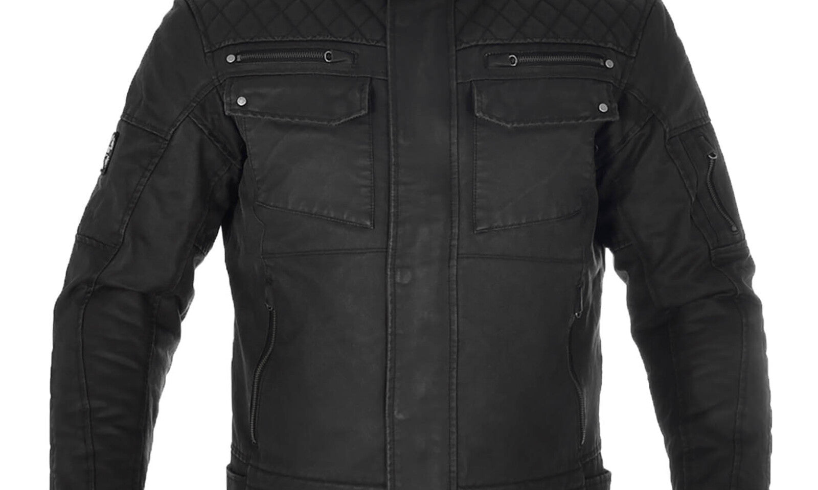 Oxford Hardy Wax Jacket - Black