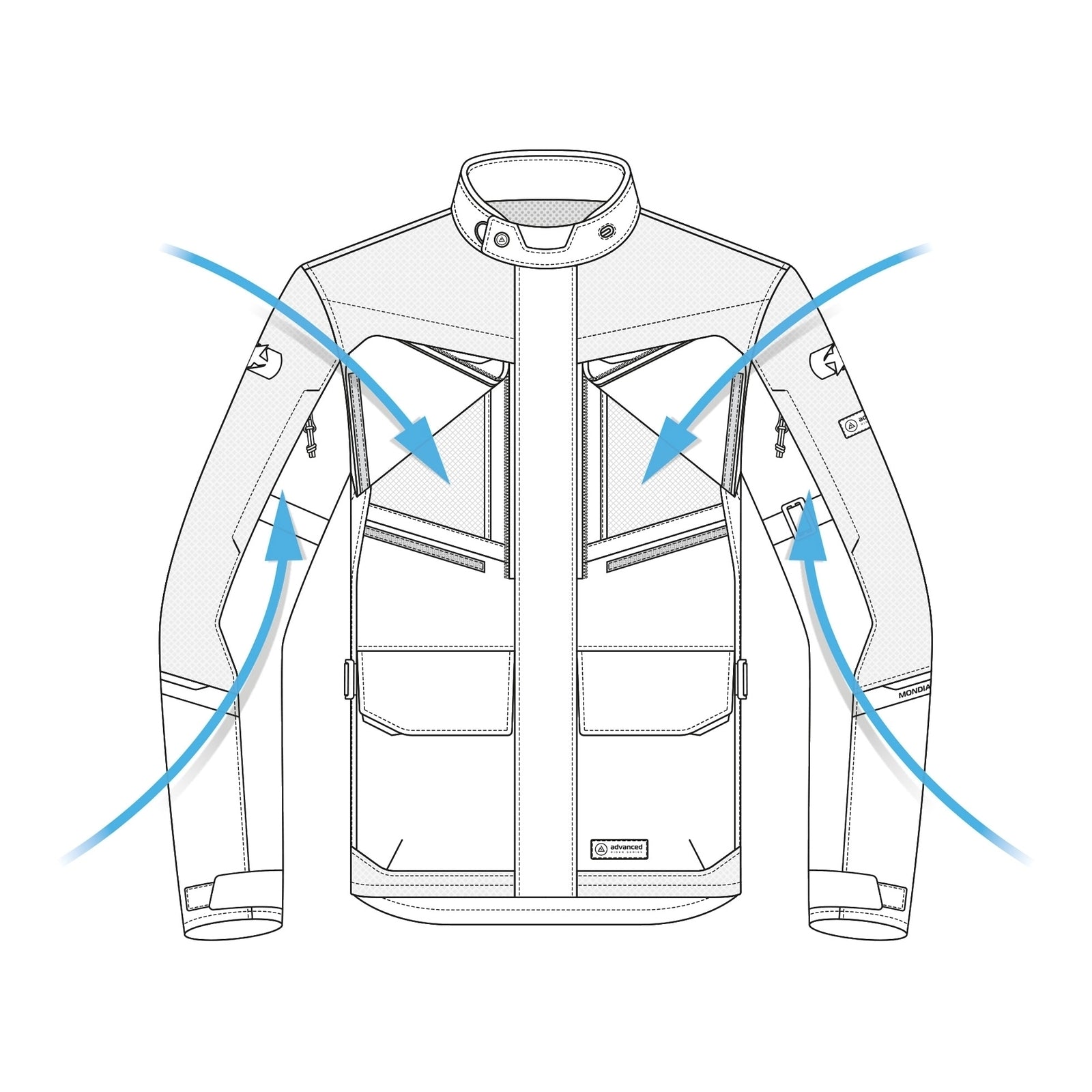 Oxford Mondial 2.0 Tech Men's Jacket - Black