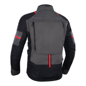 Oxford Rockland Men's Jacket - Charcoal Black / Red