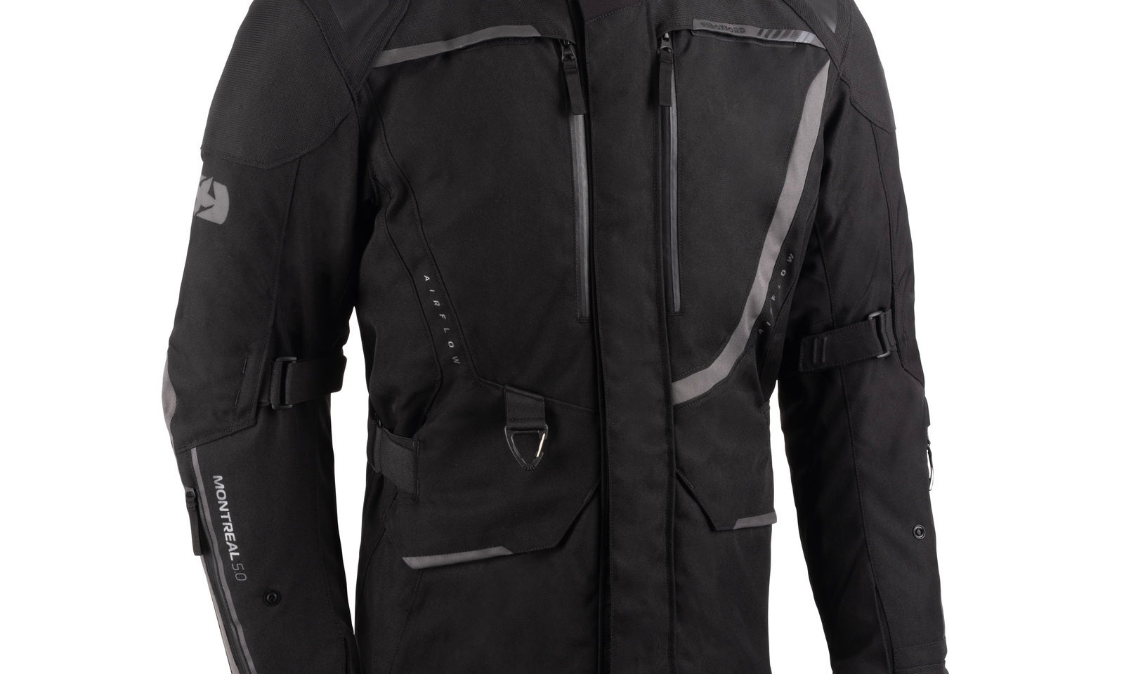 Oxford Montreal 5.0 Dry2Dry Jacket - Stealth Black