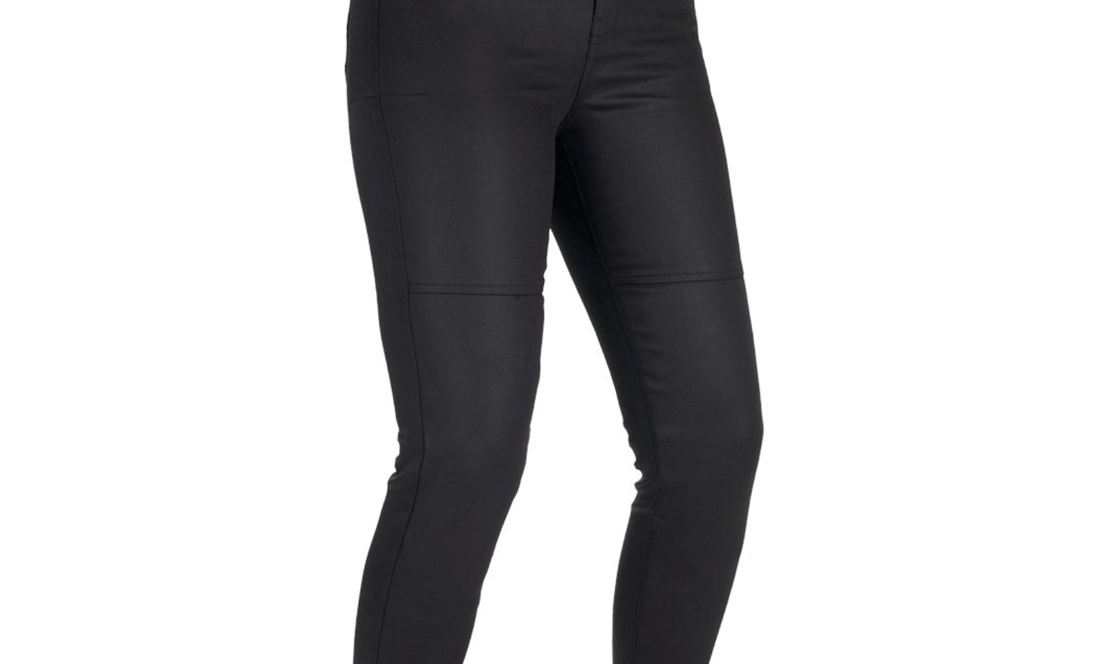 Oxford Ladies OA Waxed Jeggings Pant - Black (Short)