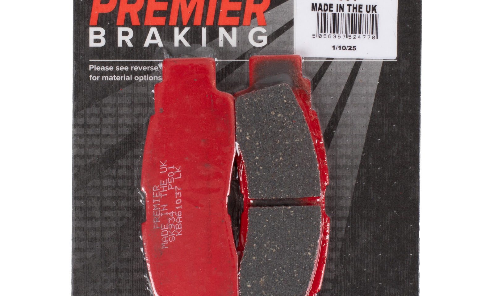 Premier Brake Pads Off Road Carbon Graphite