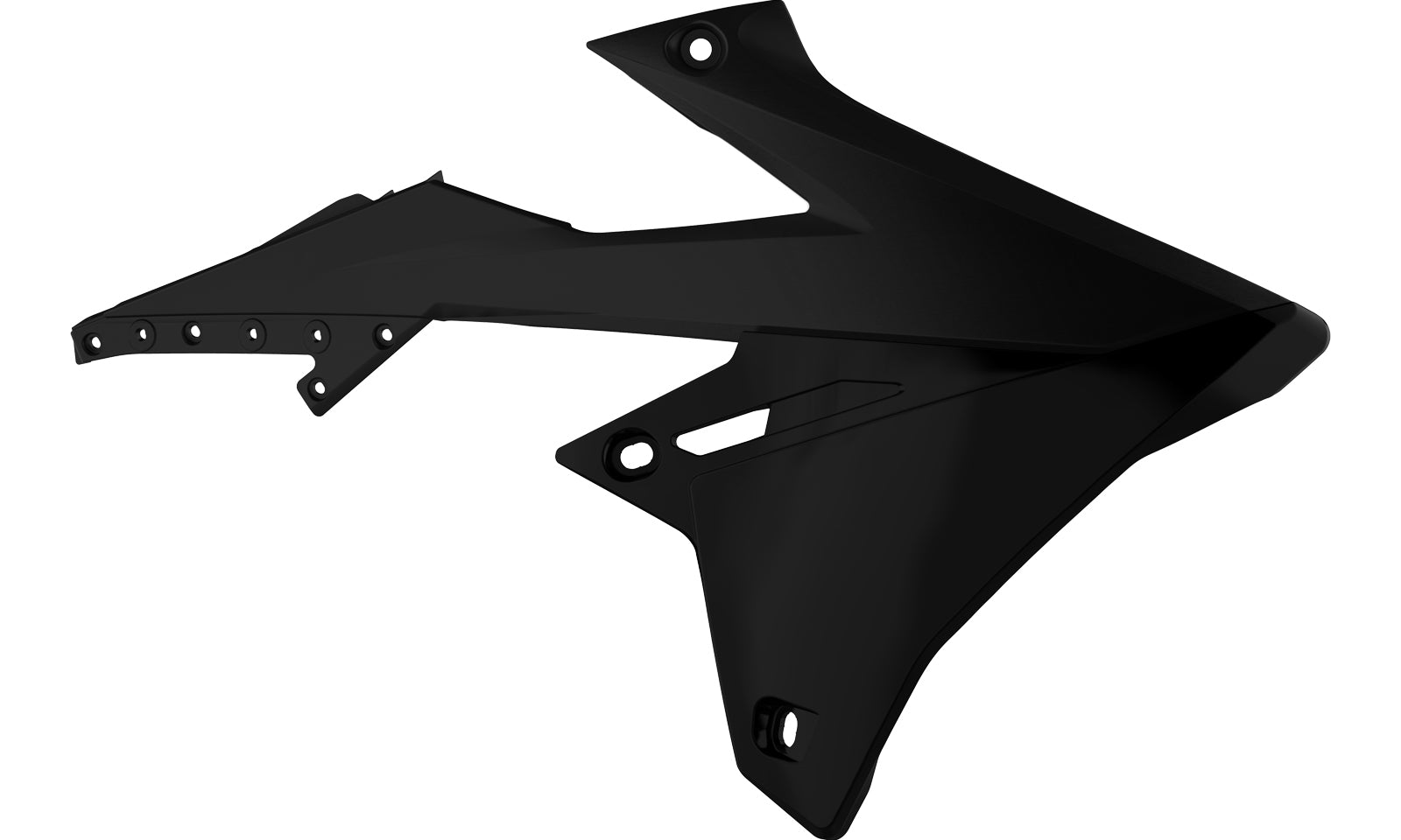 Polisport Radiator Scoops RMZ450 '18- Black