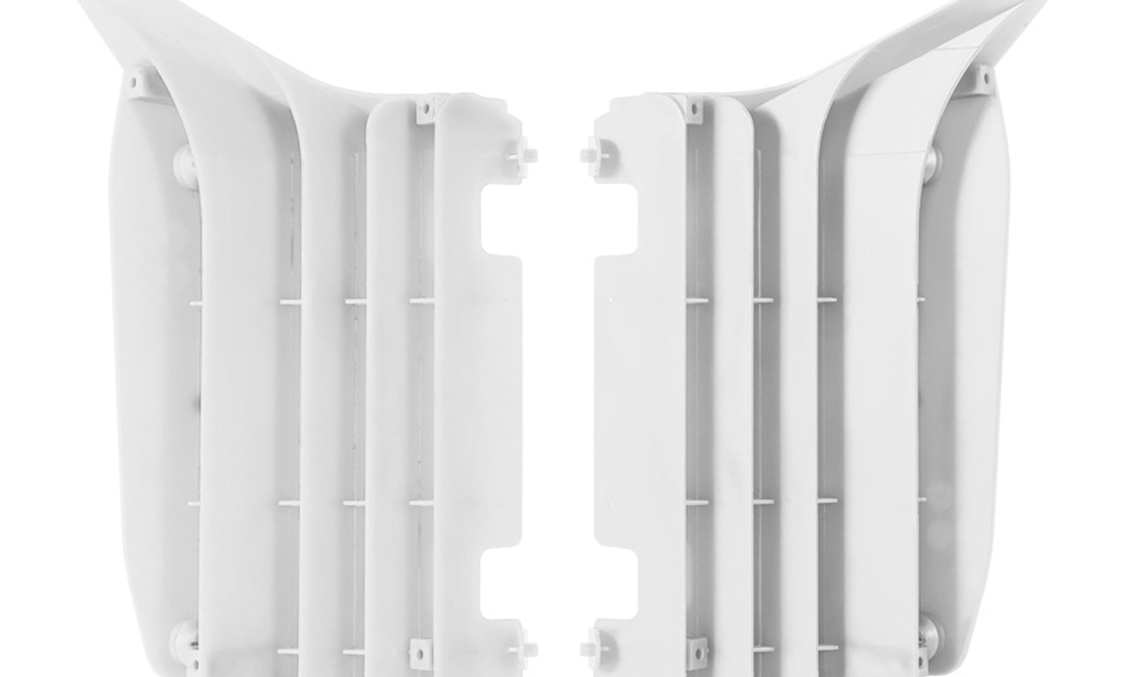 Polisport Radiator Louvers Yamaha YZ250F ('10-'13) - White