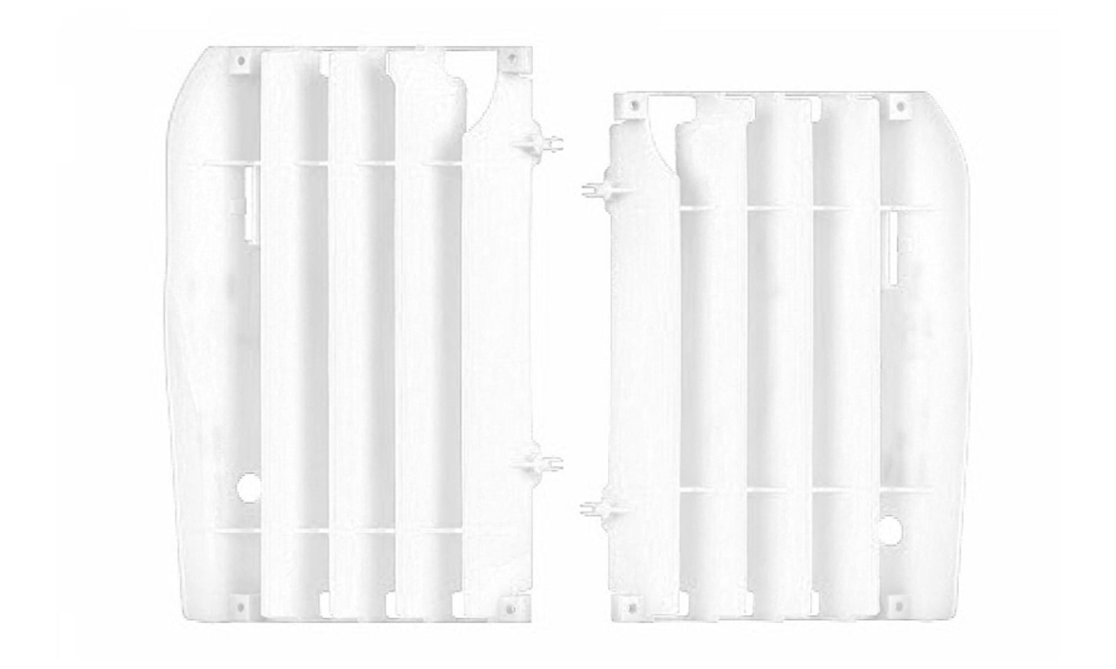 Polisport Radiator Louvers Honda CRF450R ('13-'14) - White