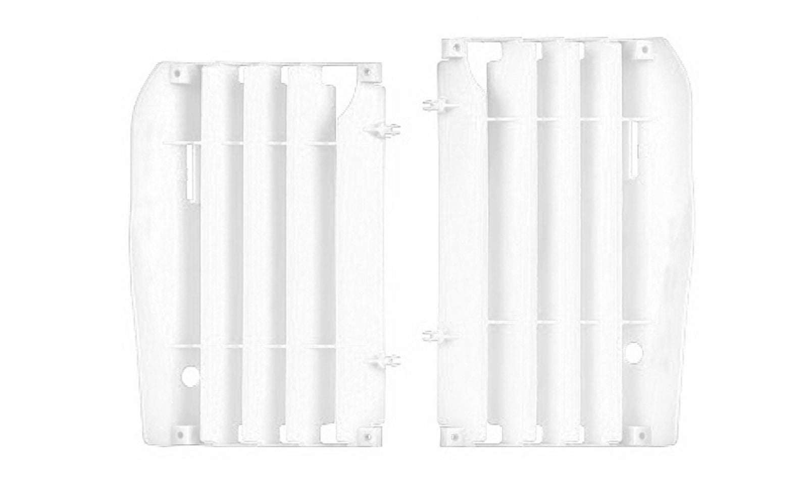 Polisport Radiator Louvers Honda CRF250R ('10-'13) - White