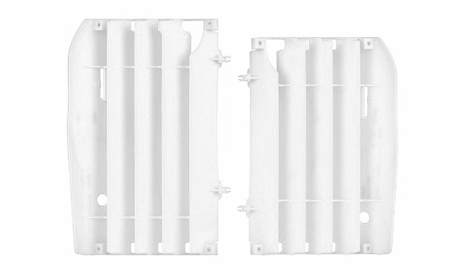 Polisport Radiator Louvers Honda CRF450R ('09-'12) - White
