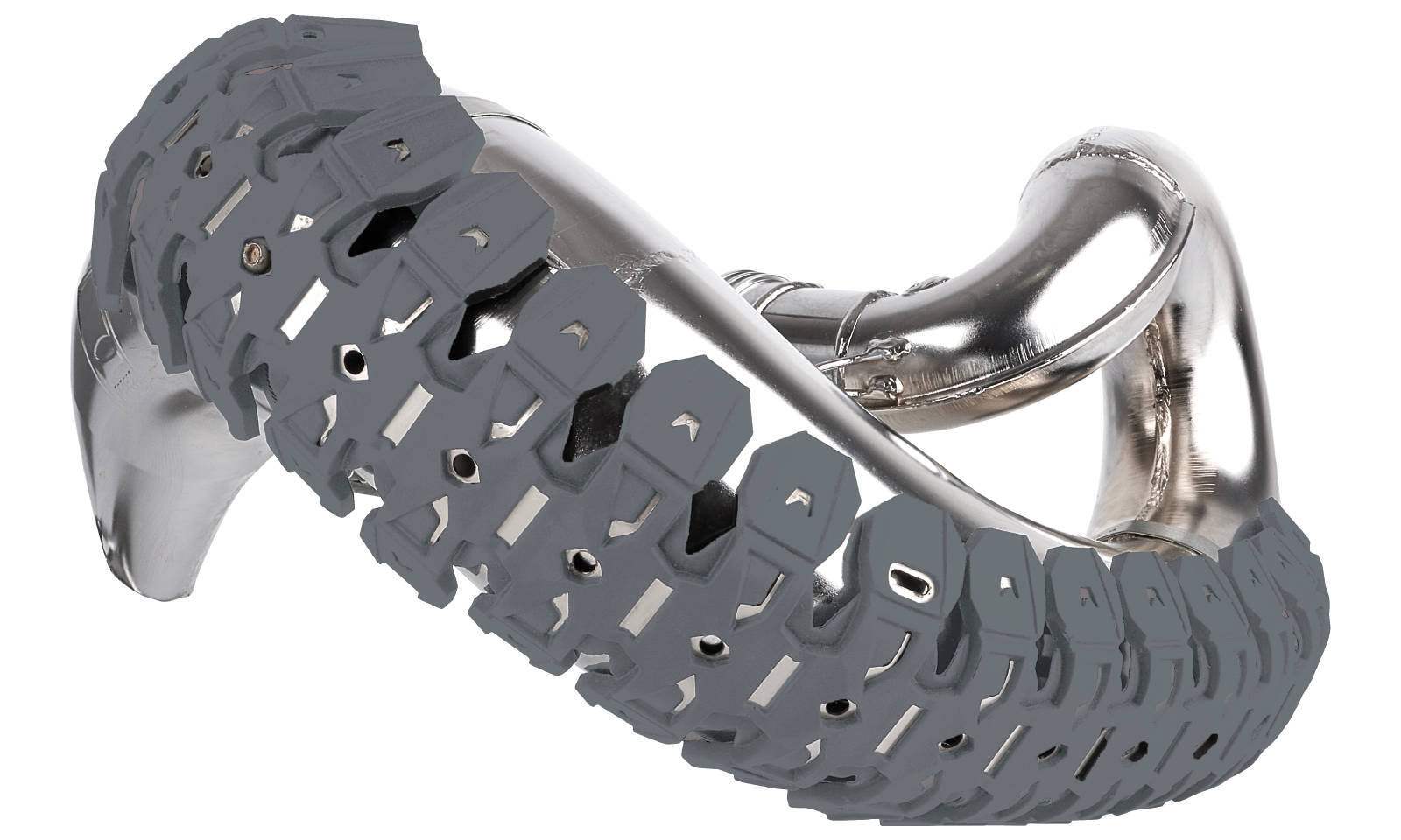 Polisport Armadillo Exhaust Guard - Nardo Grey