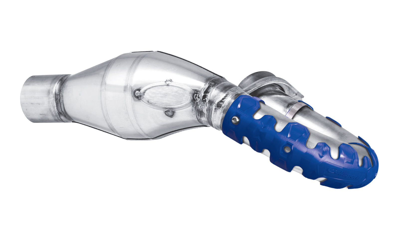 Polisport Armadillo Head Pipe Guard - Blue (22cm)
