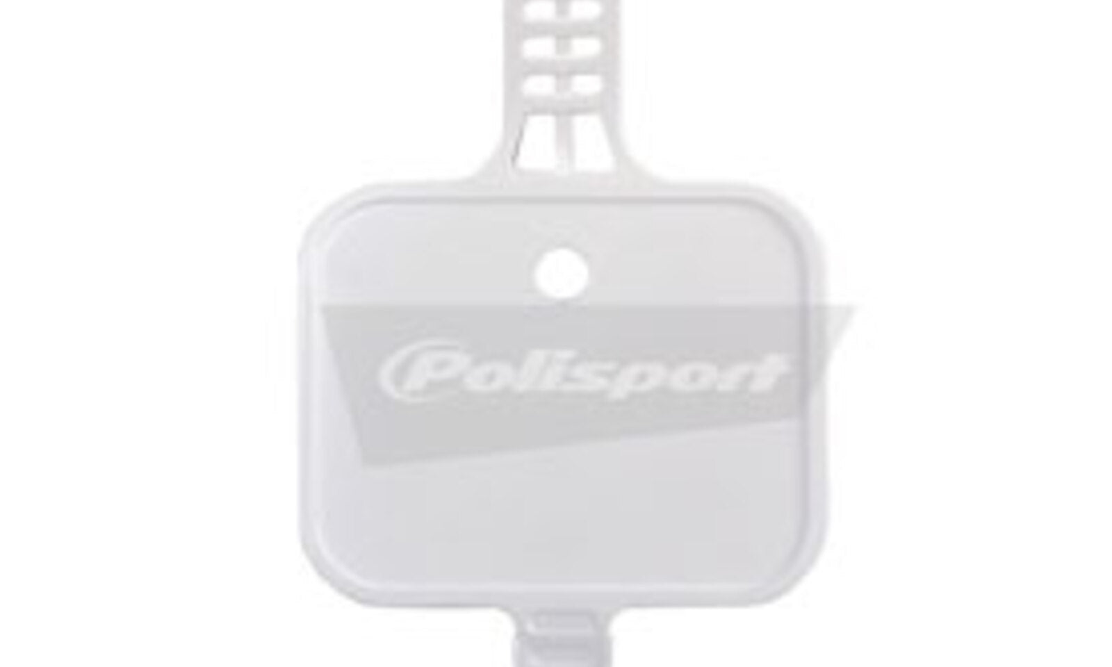 NUMBER PLATE HON CRF50 WHT 04-16