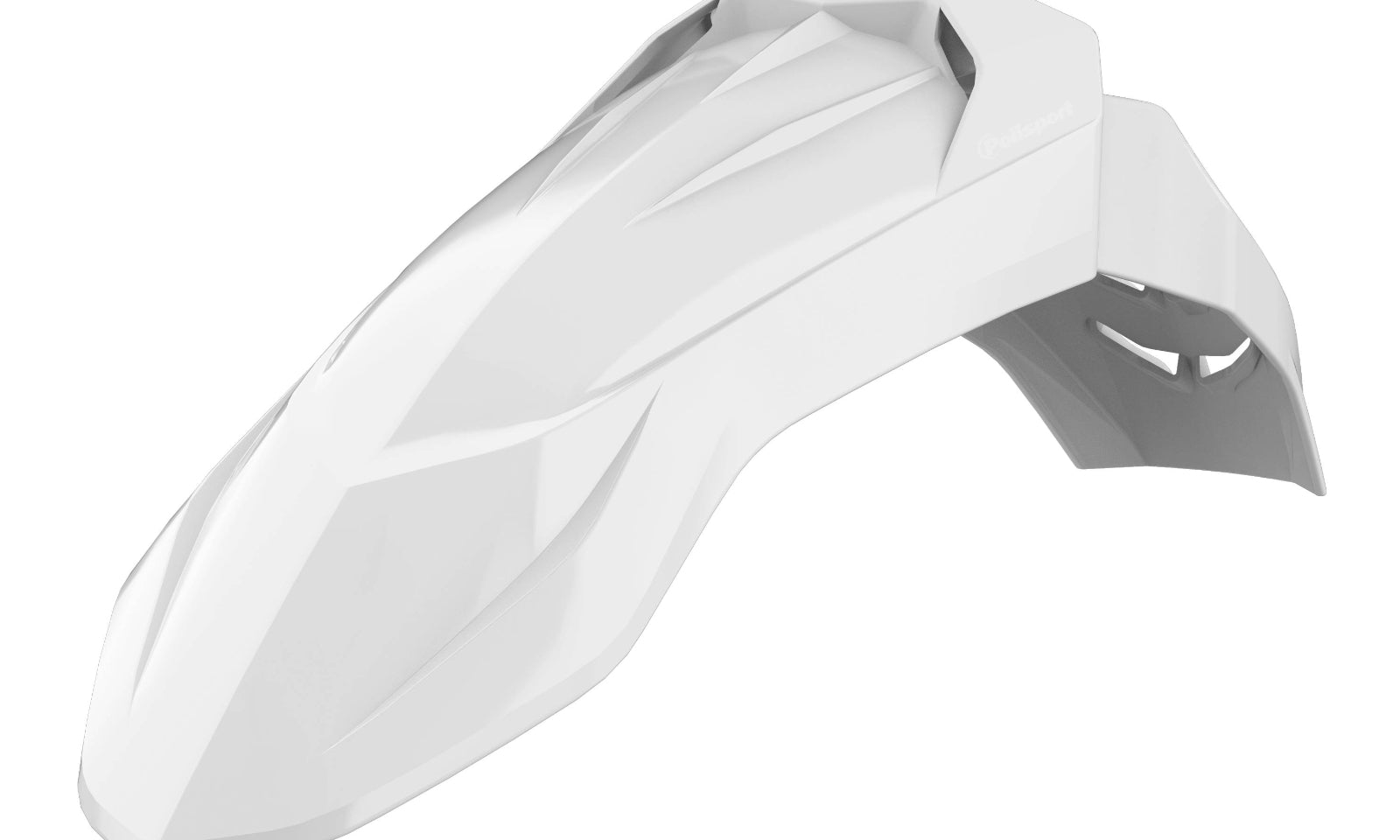 Polisport Supermoto Fender - White (Undrilled)