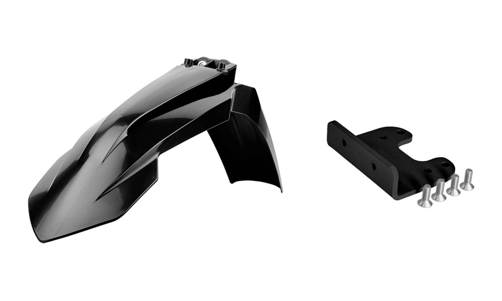 Polisport Front Fender Adaptor Kit KTM - Black