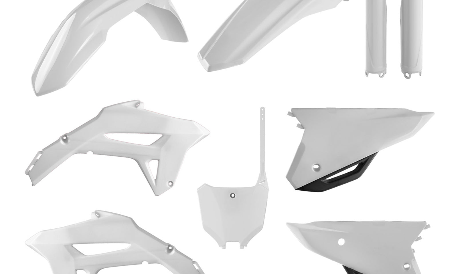 Polisport Full MX Kit Honda CRF450R '21- White