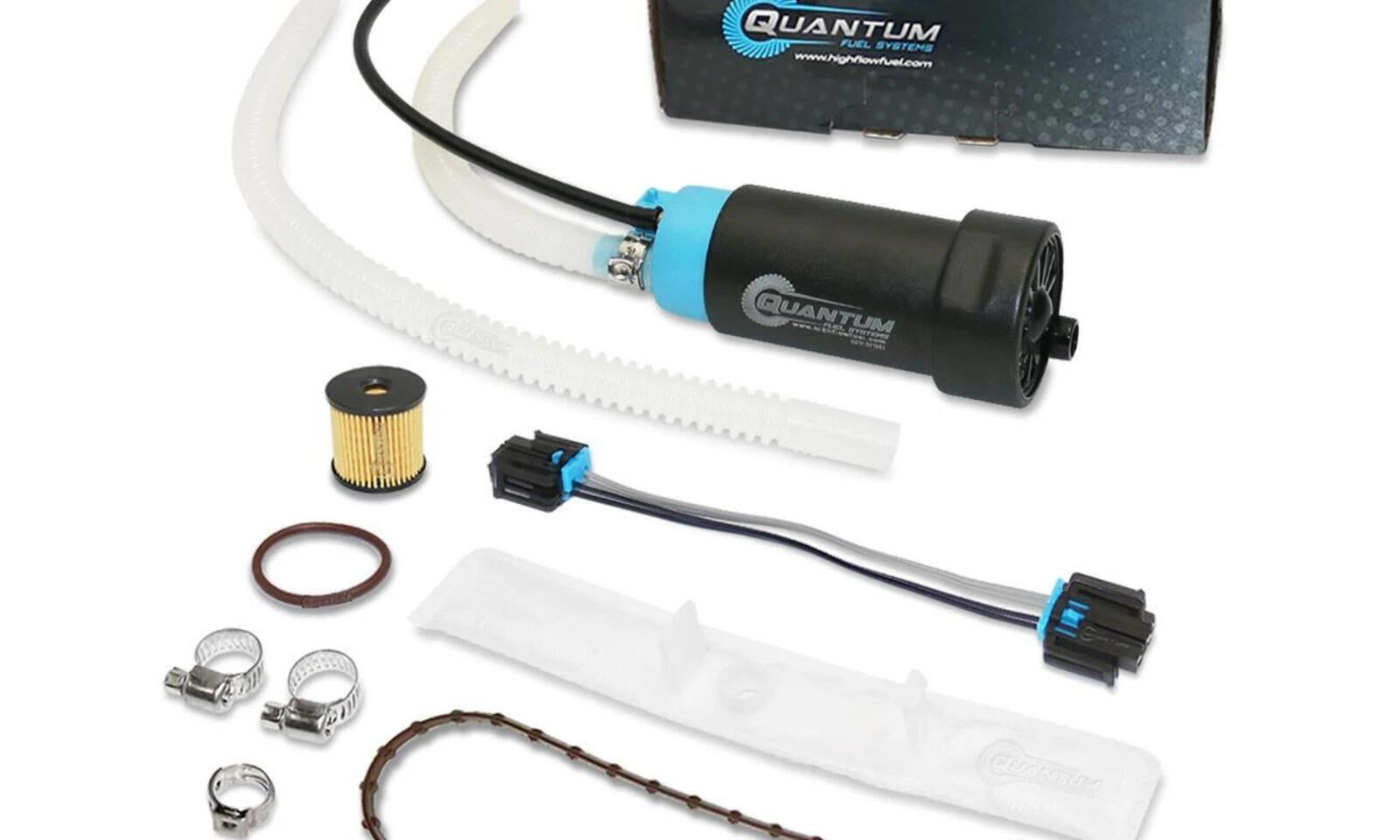 Quantum In-Tank EFI Fuel Pump with Tank Seal, Filter & Strainer