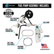 Quantum In-Tank EFI OEM Replacement Fuel Pump with Assembly