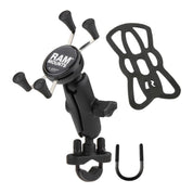 RAM X-Grip Phone Mount with Handlebar U-Bolt Base