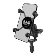 RAM X-Grip Phone Holder with Motorcycle Fork Stem Base
