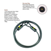 Rocky Creek Gearlok Double Loop Cable 150cm
