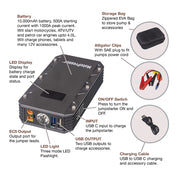 Rocky Creek Motor Pressor Jump Starter 500amp (UN3481)