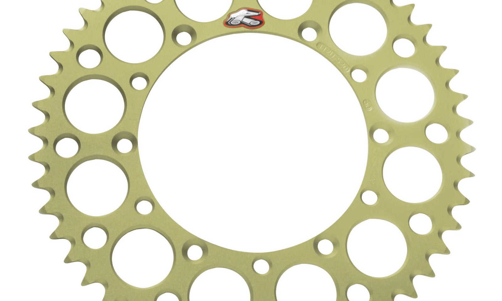 Renthal Sprocket Rear Hard Anodised 49T Alloy 7075 T6 Grooved