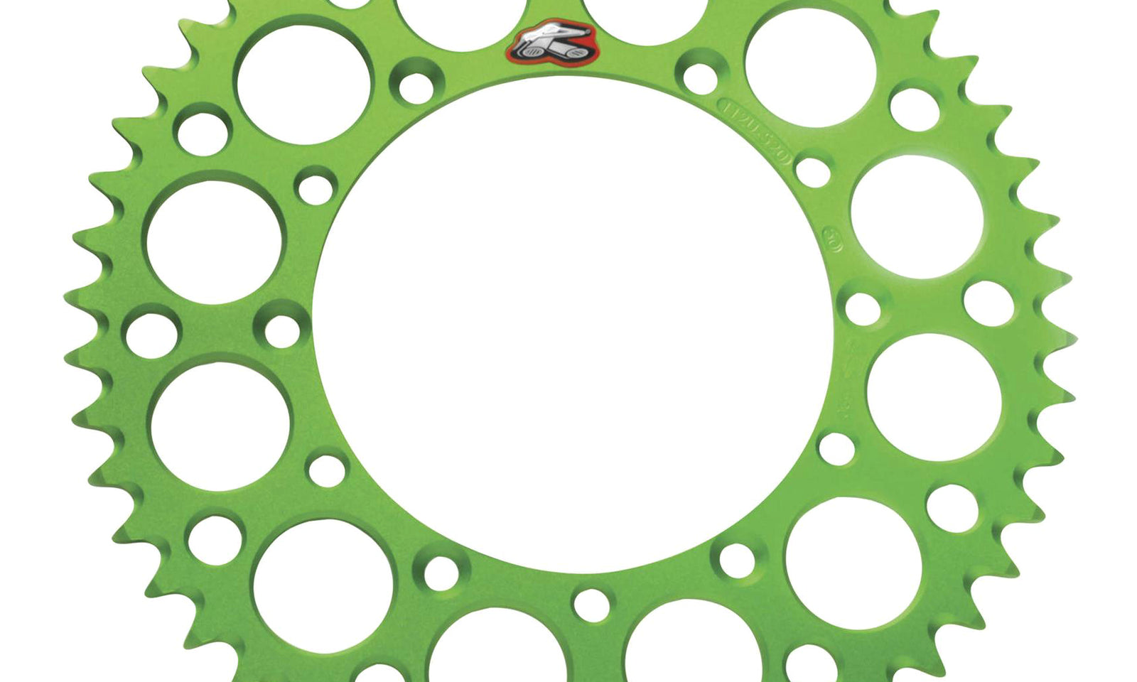 Renthal Sprocket Rear 50T Green Alloy 7075 T6 Grooved