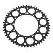 Renthal Sprocket Rear Black 51T Alloy 7075 T6 Grooved