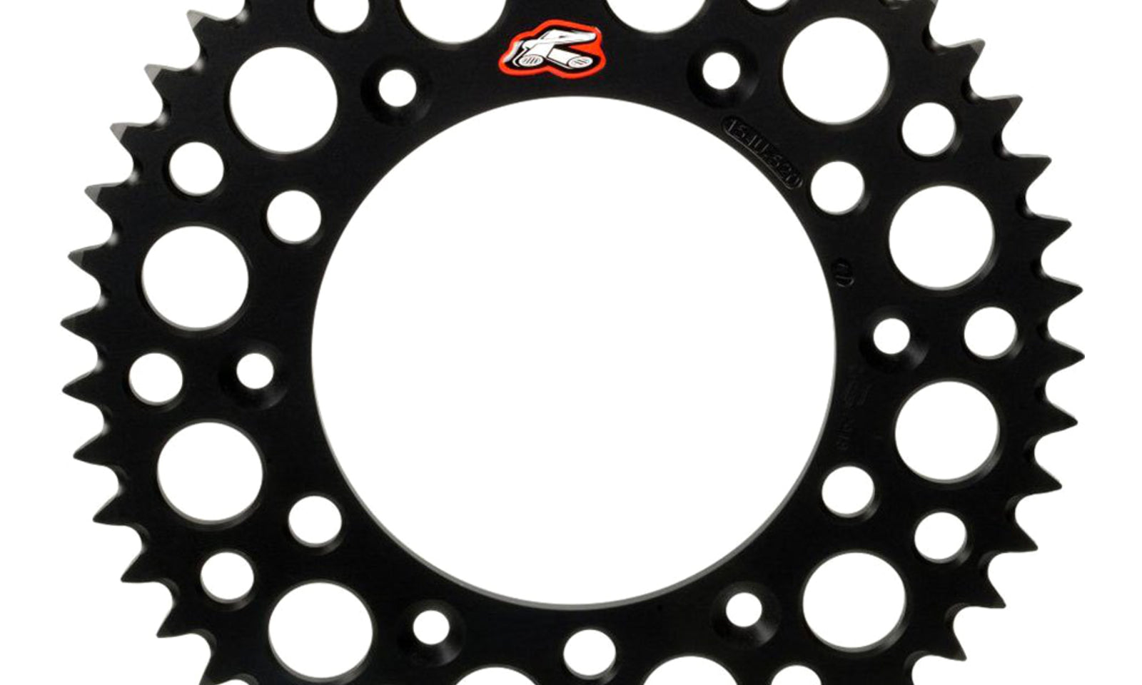 Renthal Sprocket Rear Black 54T Alloy 7075 T6 Grooved
