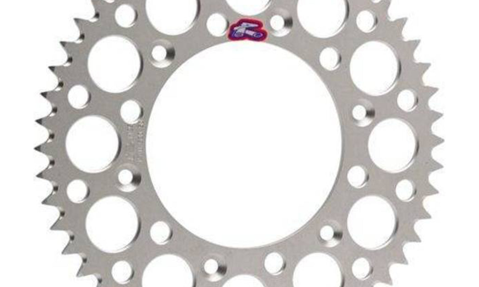 Renthal Rear Sprocket T6 7075 Grooved - Silver [Yamaha]