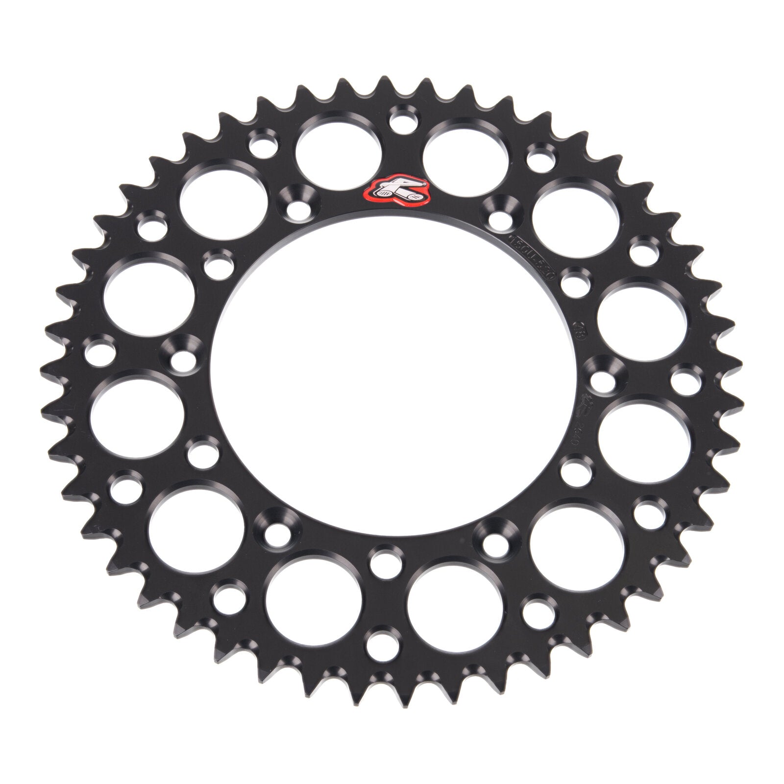 Renthal Sprocket Rear Black 48T Alloy 7075 T6 Grooved