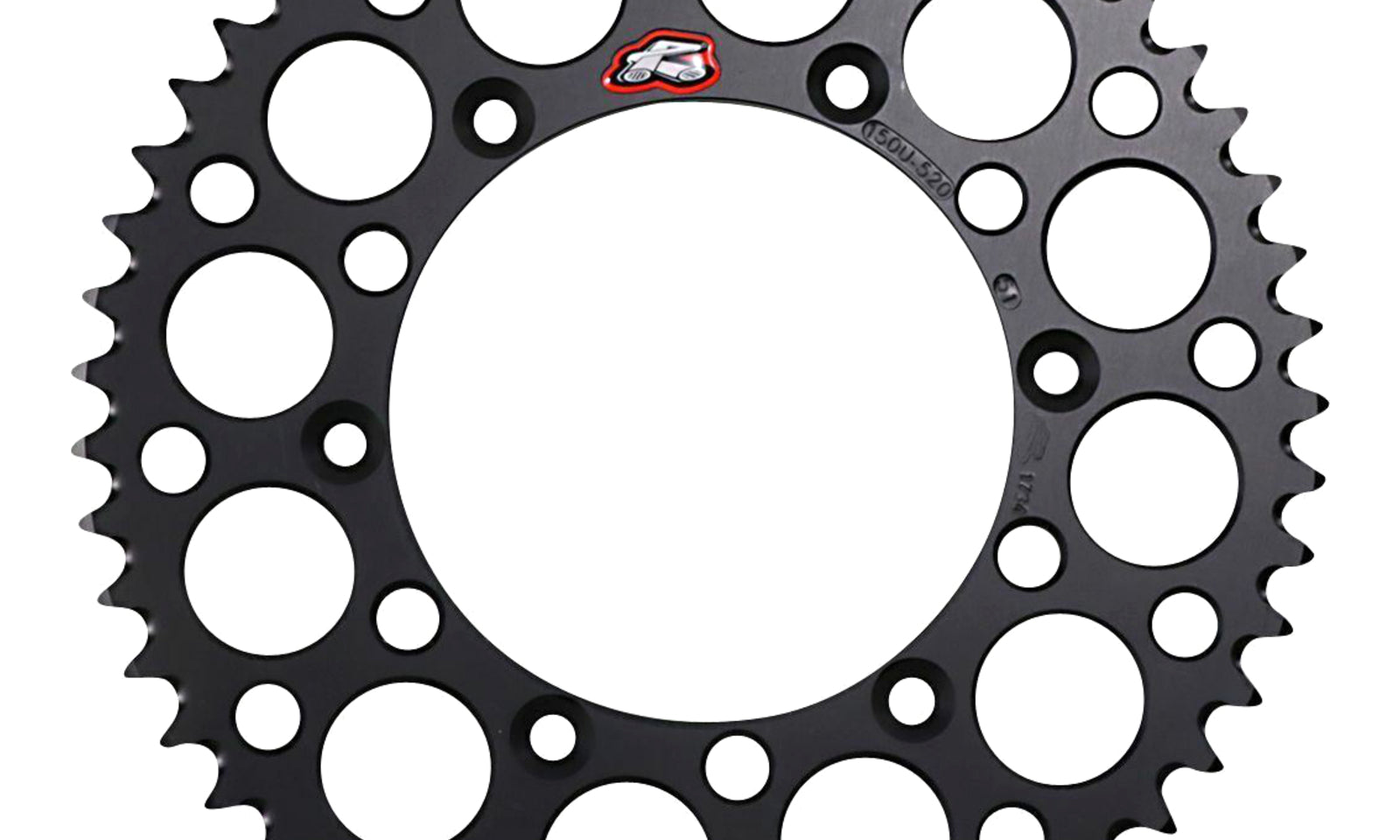 Renthal Sprocket Rear Black 51T Alloy 7075 T6 Grooved