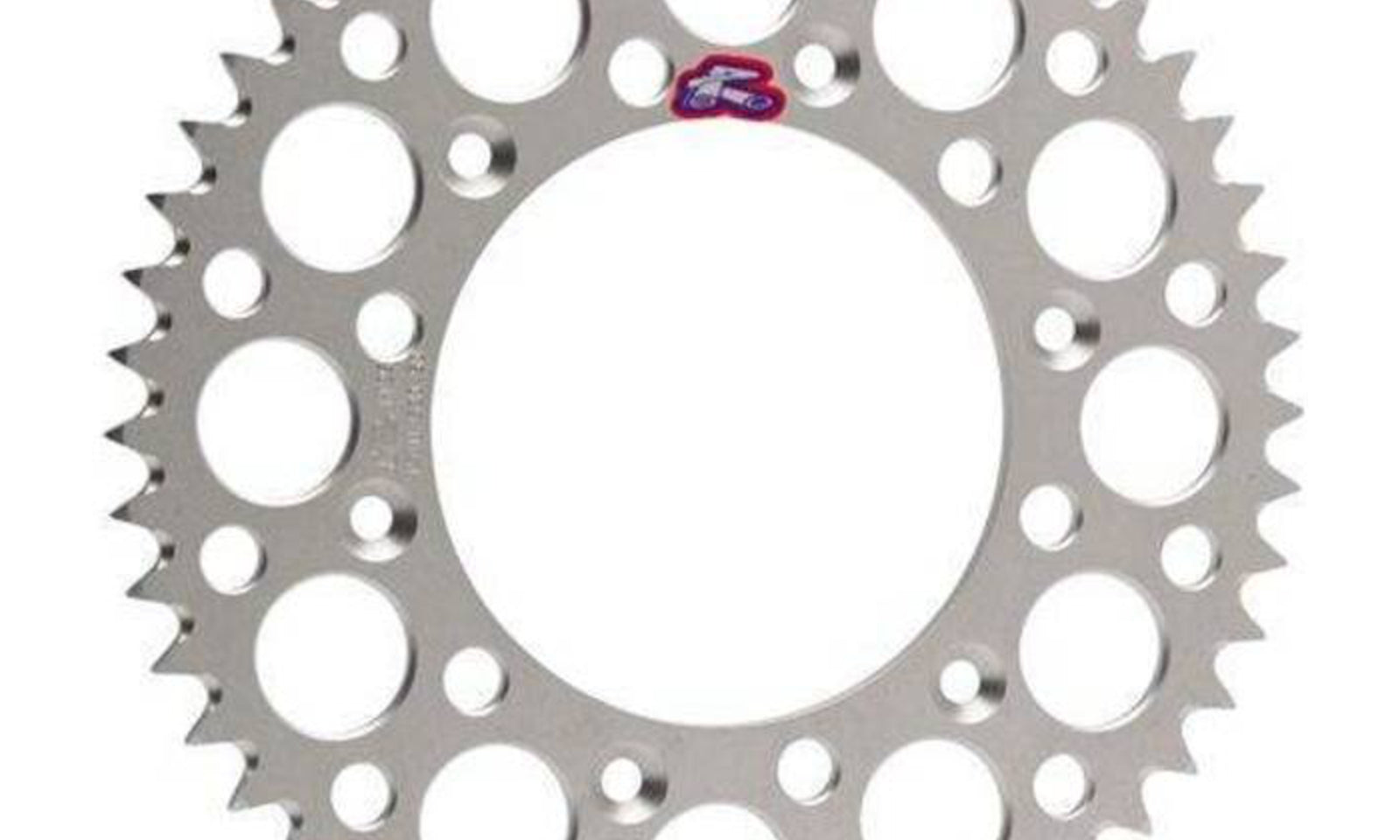 Renthal Sprocket Rear Silver 51T Alloy 7075 T6 Grooved Yamaha